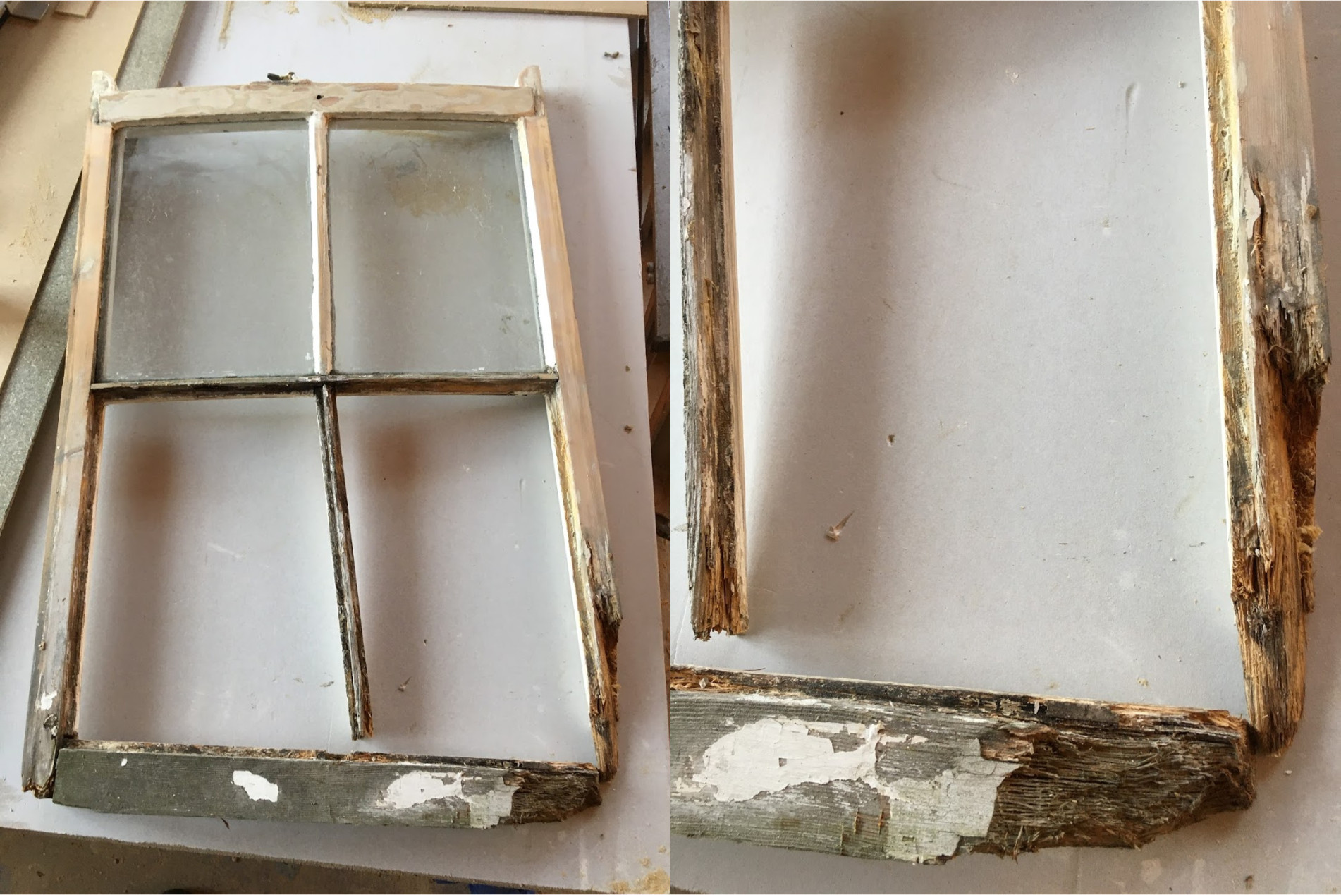 Grade II listed cured windows