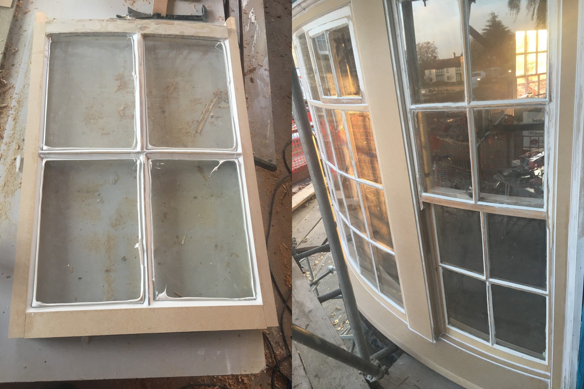 cured sash repair