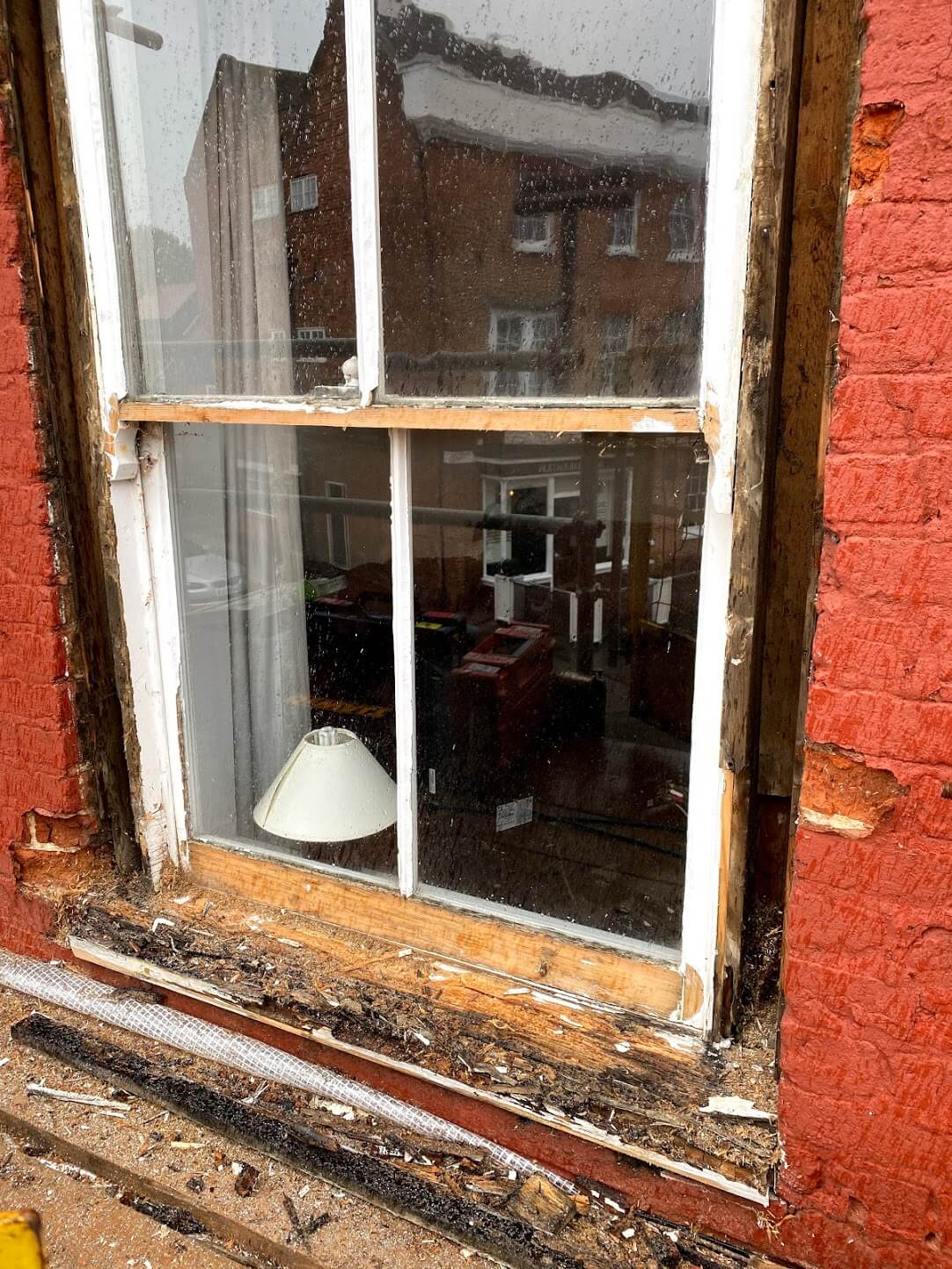 Sash windows windows sill repair