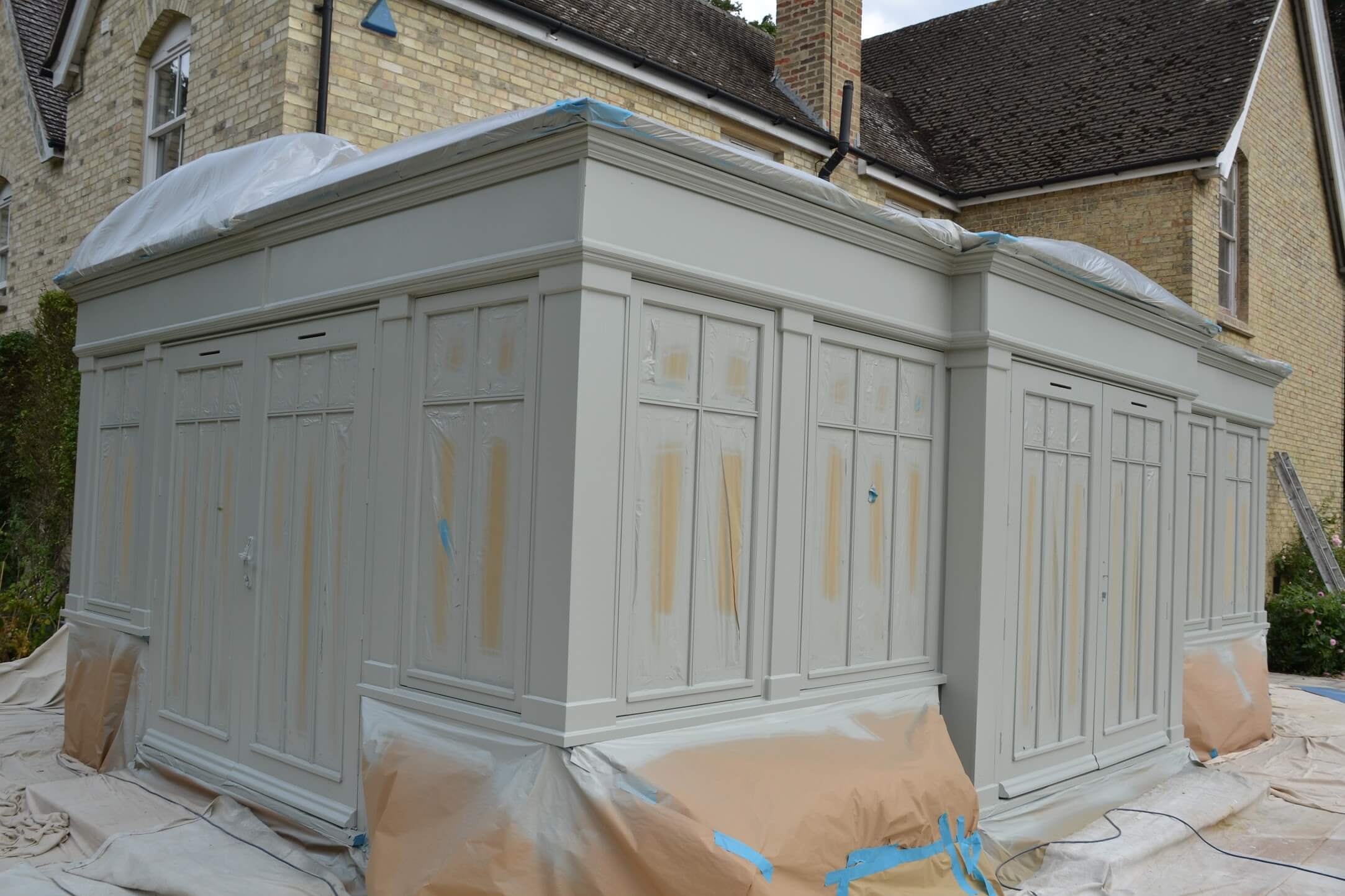 Conservatory timber frame repairs