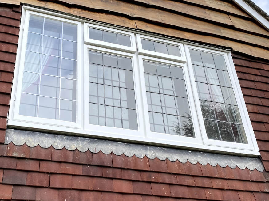 decorated windows