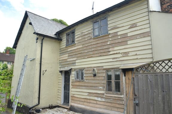 Cottage windows restoration in Barley