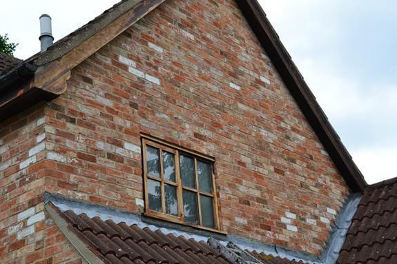 sanded casement window