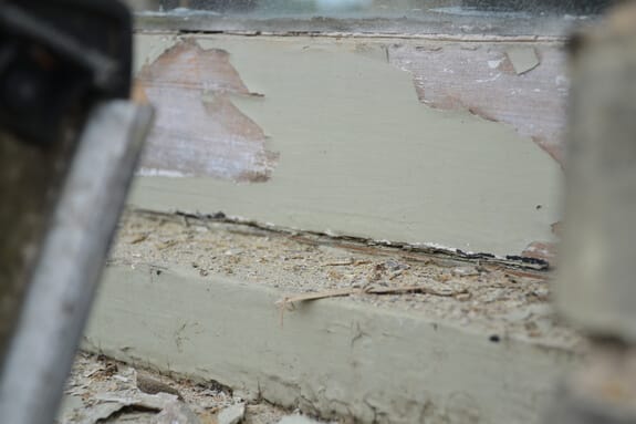 sash window bottom rail