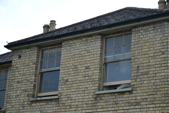 olive sash window colour Snailwell