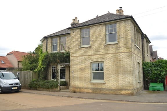 Renovation of sash windows in Snailwell