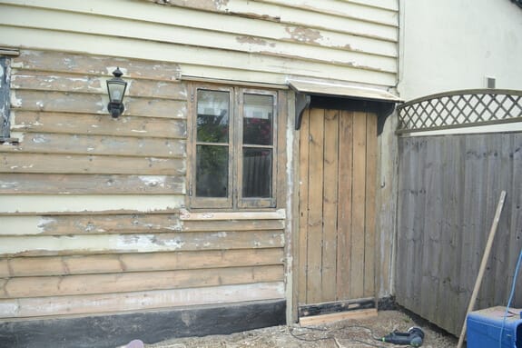 Cottage windows restoration in Barley