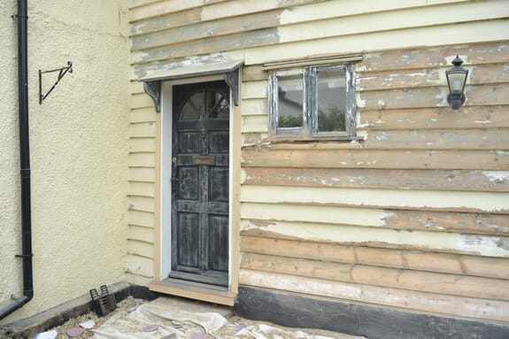 Cottage windows restoration in Barley