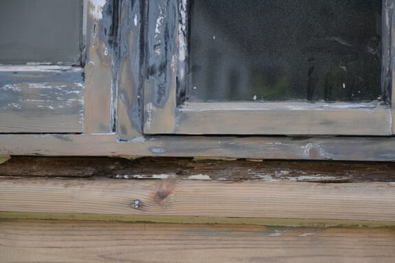 Cottage windows restoration in Barley
