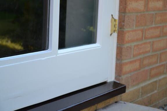 door sill french door