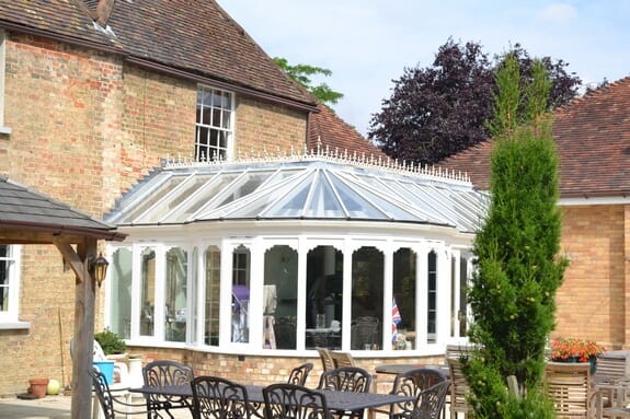 white conservatory