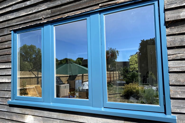 casement windows after vacuum double glazing installation