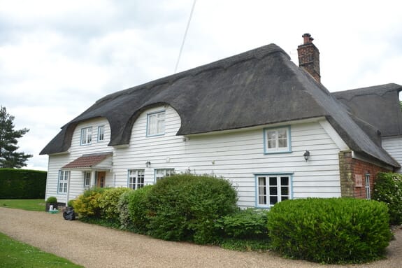 wooden cladding cottage interior