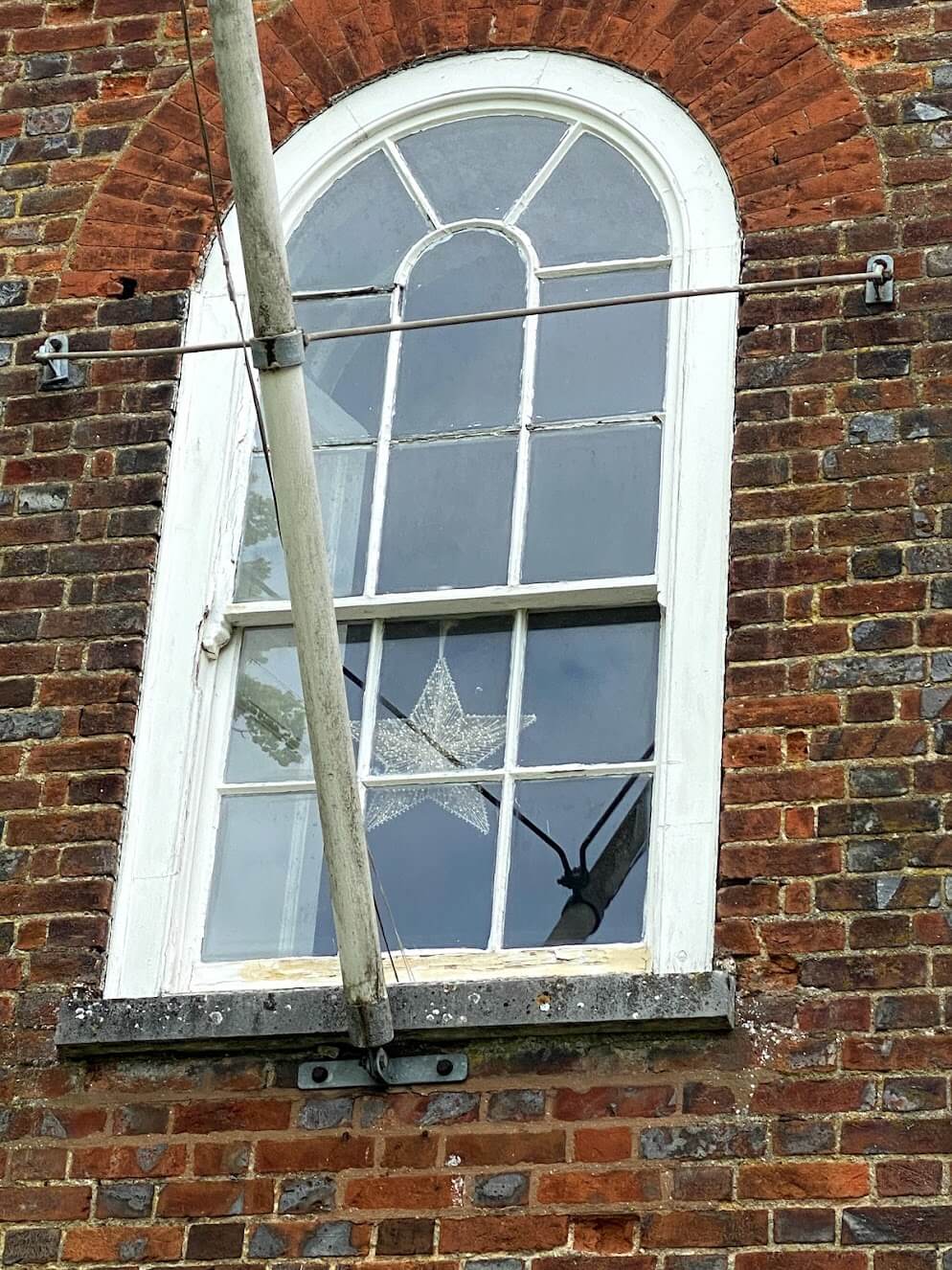 arch sash window refurbishment