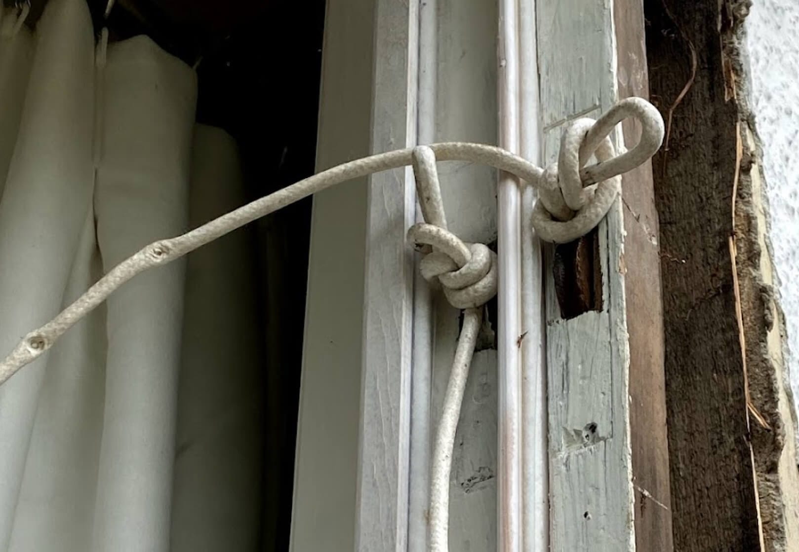 Blocked sash window