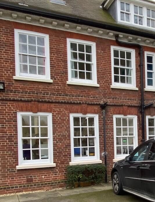 Weybridge sash window restoration