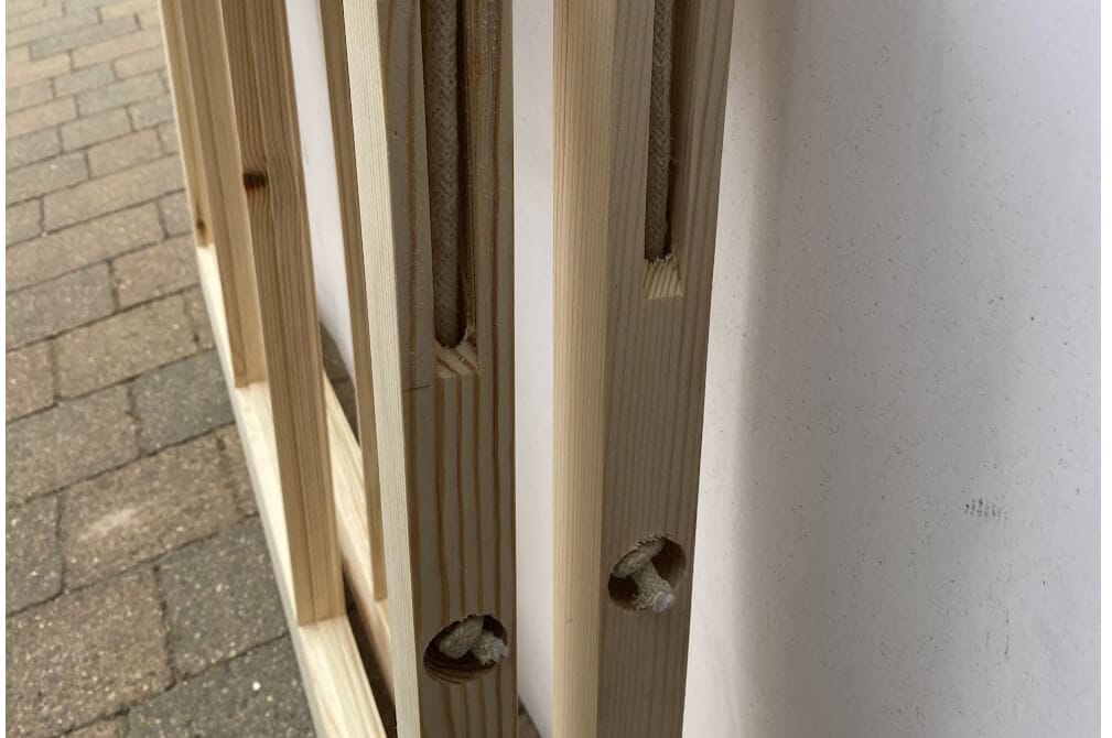 How do you attach a sash cord