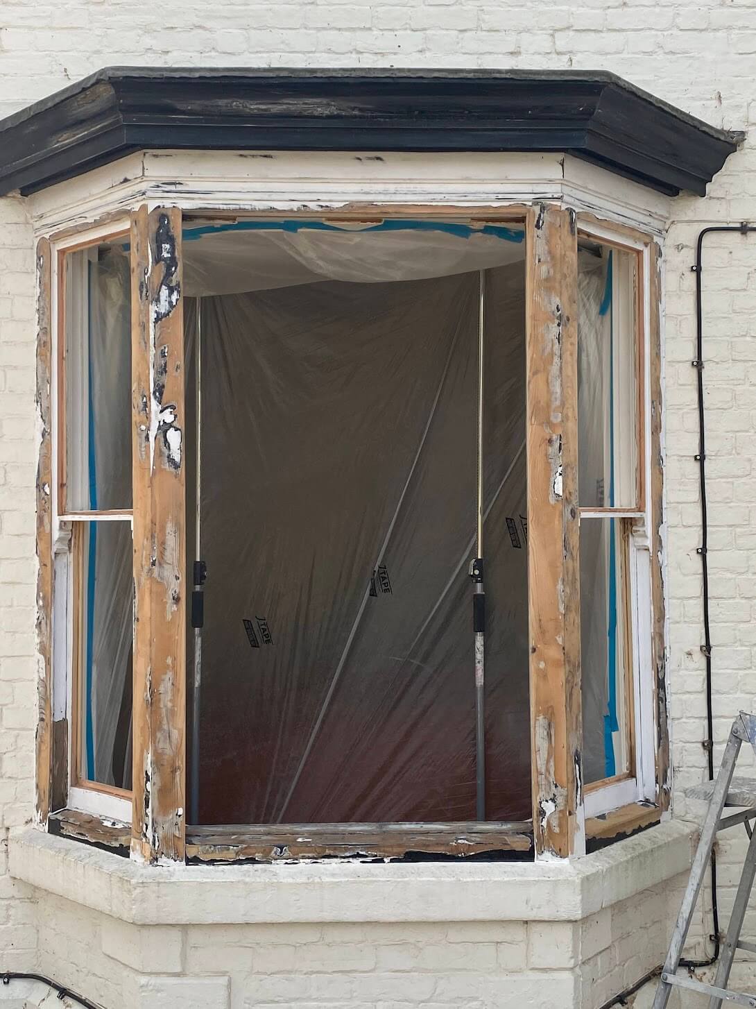 Window frame preparations for heavier glazing